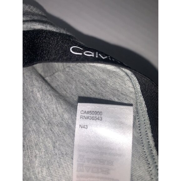 CALVIN KLEIN Gray Wireless  Bralette Size‎ Large - Picture 4 of 8